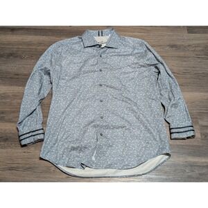 Robert Graham Tailored Fit Large‎ Long Sleeve Button Down Shirt Modern American